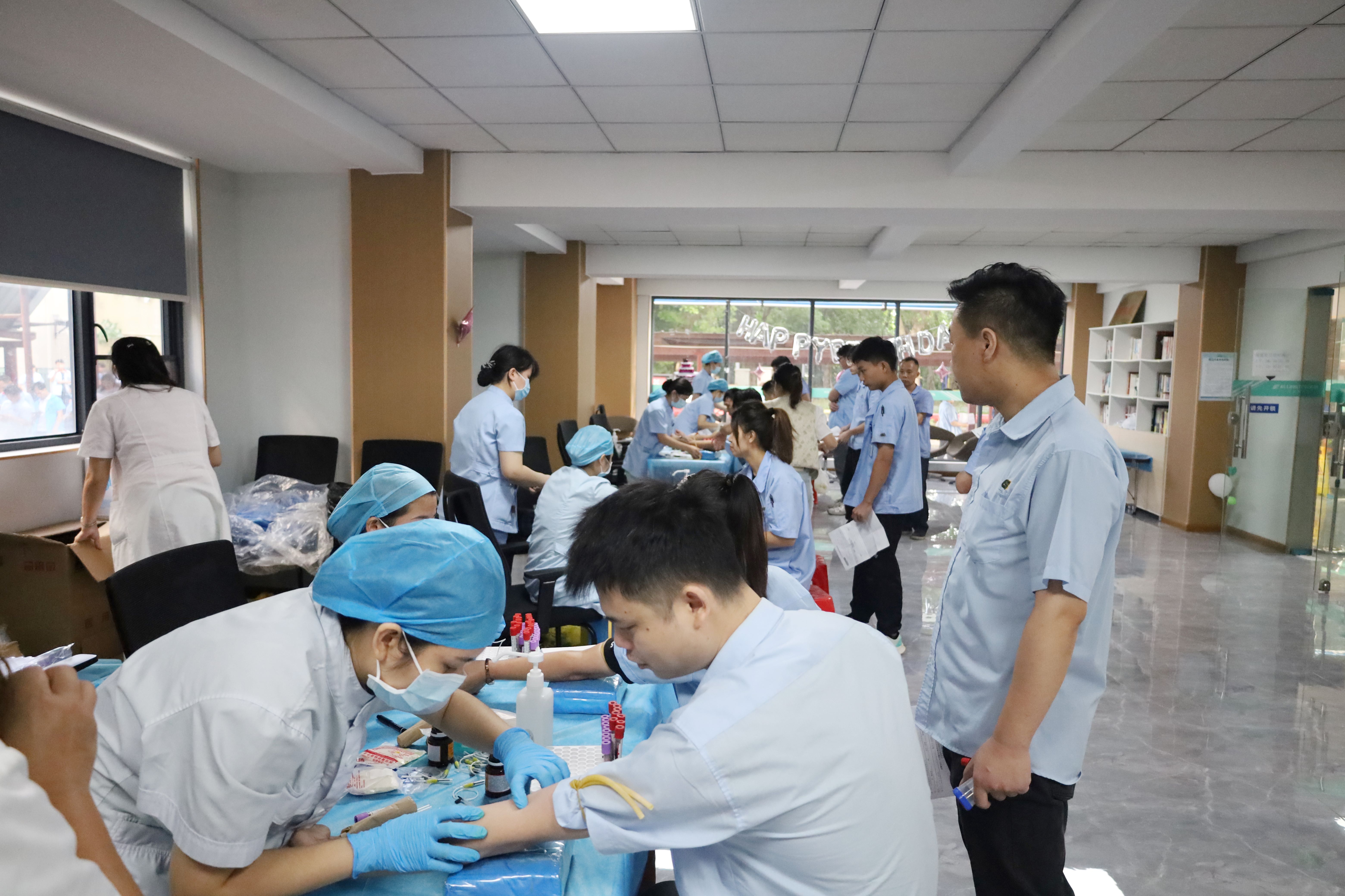 關(guān)愛員工，守護健康——依頓電子開展2024年度員工健康體檢活動